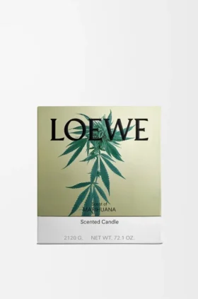 Grote geurkaars met Scent of Marihuana