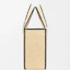 Grote Loewe Font Tote van raffia Grote Loewe Font Tote van raffia