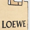 Grote Loewe Font Tote van raffia Grote Loewe Font Tote van raffia