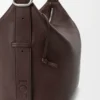 Grote Loop Hobo van soepel generfd kalfsleer