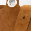Grote Pebble Bucket bag van suède kalfsleer Grote Pebble Bucket bag van suède kalfsleer