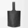 Grote Pebble Bucket in soepel generfd kalfsleer Grote Pebble Bucket in soepel generfd kalfsleer
