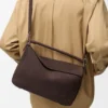 Grote Puzzle-tas van genarst nubuck