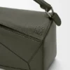 Grote Puzzle-tas van soepel generfd kalfsleer