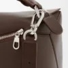Grote, vederlichte Puzzle-tas van nappa-lamsleer