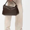 Grote, vederlichte Puzzle-tas van nappa-lamsleer