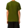 Heren Loewe Anagram Classic geborduurd katoenen T-shirt met ronde hals en korte mouwen, groen H6109230Cr-4160