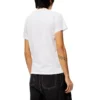 Heren loewe Anagram geborduurd katoenen T-shirt met ronde hals en korte mouwen, wit H526Y22J26-2100