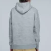 Heren Loewe Anagram geborduurde hoodie met lange mouwen, grijs H6109701Si