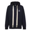 Heren” loewe Anagram geborduurde hoodie met lange mouwen, marineblauw H6109700Si-5110