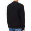 Heren” loewe Anagram katoenen T-shirt met ronde hals en geborduurde letters, sportief en klassiek, zwart H526341Xa1-1100