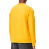 Heren loewe Anagram-logo geborduurde katoenen trui oranje H526341Xa1-9100