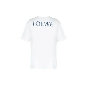 Heren Loewe AW19 Painting met korte mouwen, wit H6299720Si