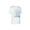 Heren Loewe AW19 Painting met korte mouwen, wit H6299720Si
