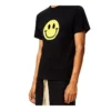 Heren Loewe Chest Yellow Smiling Face met korte mouwen, zwart H616341X87-1100
