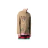 Heren loewe-jas met print, bruin H2198210Ib-2140