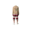 Heren loewe-jas met print, bruin H2198210Ib-2140