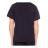 Heren loewe katoenen short met trekkoord, korte mouwen, marineblauw H6109031Si-5110