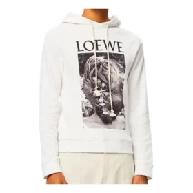 Heren Loewe Mask Printing White H6109730Pc-2100