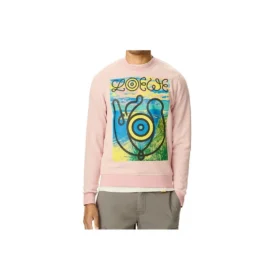 Heren Loewe Pink Eye Printing Red H6299940Pc-7080 Heren Loewe Pink Eye Printing Red H6299940Pc-7080
