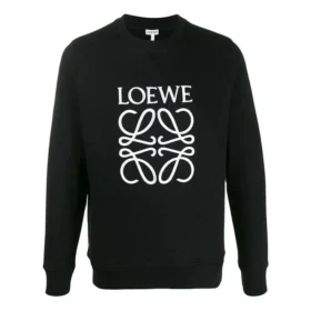 Heren-trui met loewe-merklogo, zwart H6109900Cr-1100 Heren-trui met loewe-merklogo, zwart H6109900Cr-1100