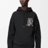 Hoodie met relaxte pasvorm van katoen