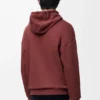 Hoodie met ritssluiting van katoen