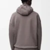 Hoodie met ritssluiting van katoen