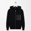 Hoodie met ritssluiting van wol Hoodie met ritssluiting van wol