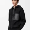 Hoodie met ritssluiting van wol Hoodie met ritssluiting van wol
