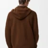 Hoodie met ritssluiting van wol Hoodie met ritssluiting van wol