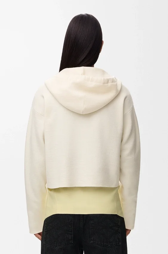 Hoodie met ritssluiting van wol Hoodie met ritssluiting van wol