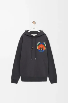 Hoodie van katoen