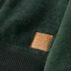 Hoodie van shearling
