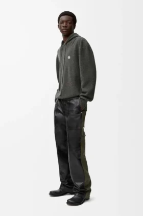 Hoodie van wol