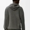 Hoodie van wol