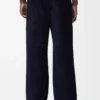 Hybride broek van katoen en wol Hybride broek van katoen en wol