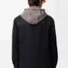 Hybride jas van wol