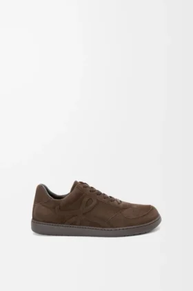 Jambo-Sneakers van suède kalfsleer