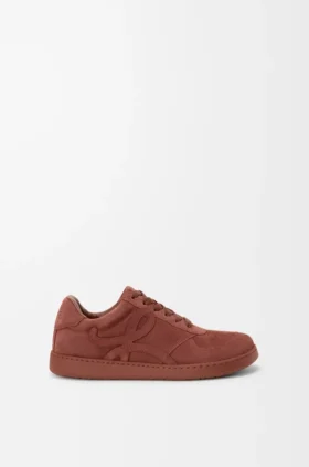 Jambo-Sneakers van suède kalfsleer