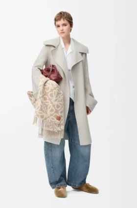 Barrel-jeans van denim