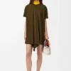 Jurk van stretchviscose