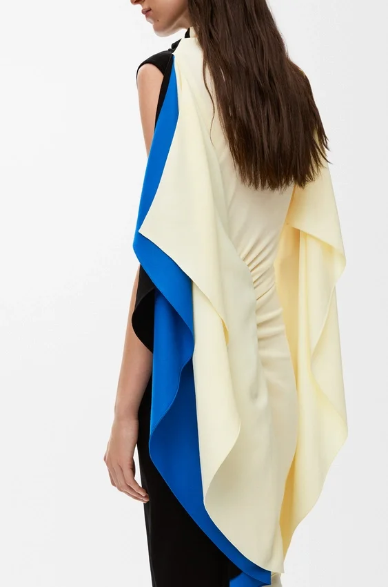 Jurk van stretchviscose Jurk van stretchviscose