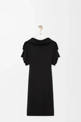 Jurk van viscose