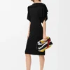 Jurk van viscose