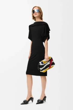 Jurk van viscose