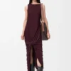 Jurk van viscose