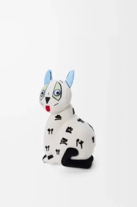 Kattenknuffel van katoenfluweel