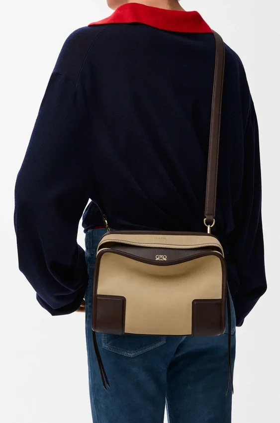 Kleine Amazona 180-tas van suède Kleine Amazona 180-tas van suède