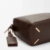 Kleine Featherlight Puzzle-tas van nappa-lamsleer